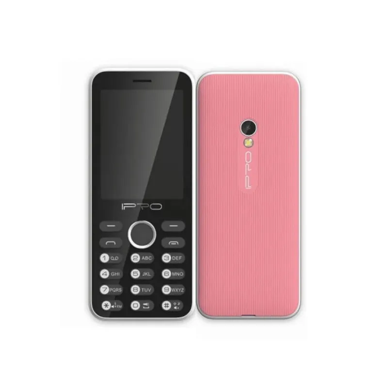 Téléphone Portable IPRO A29 / Double SIM / Blanc et Rose