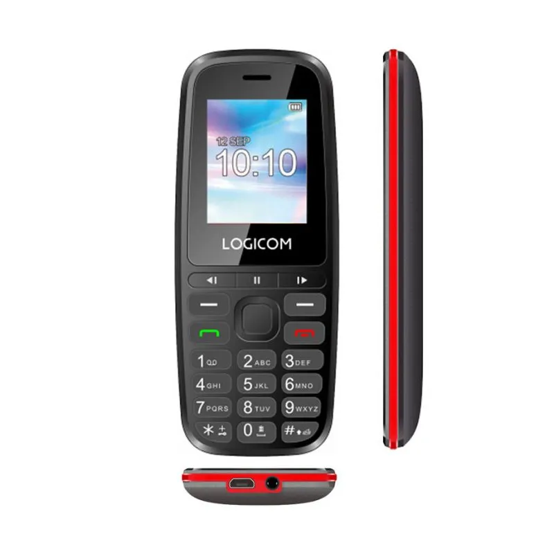 Téléphone Portable LOGICOM P197E / Rouge