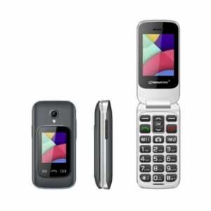 Téléphone Portable SMARTEC F1 FLIP -GRIS