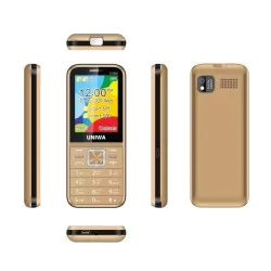 Téléphone Portable UNIWA E1802 / Gold
