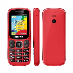 TÉLÉPHONE PORTABLE UNIWA E1803 -ROUGE