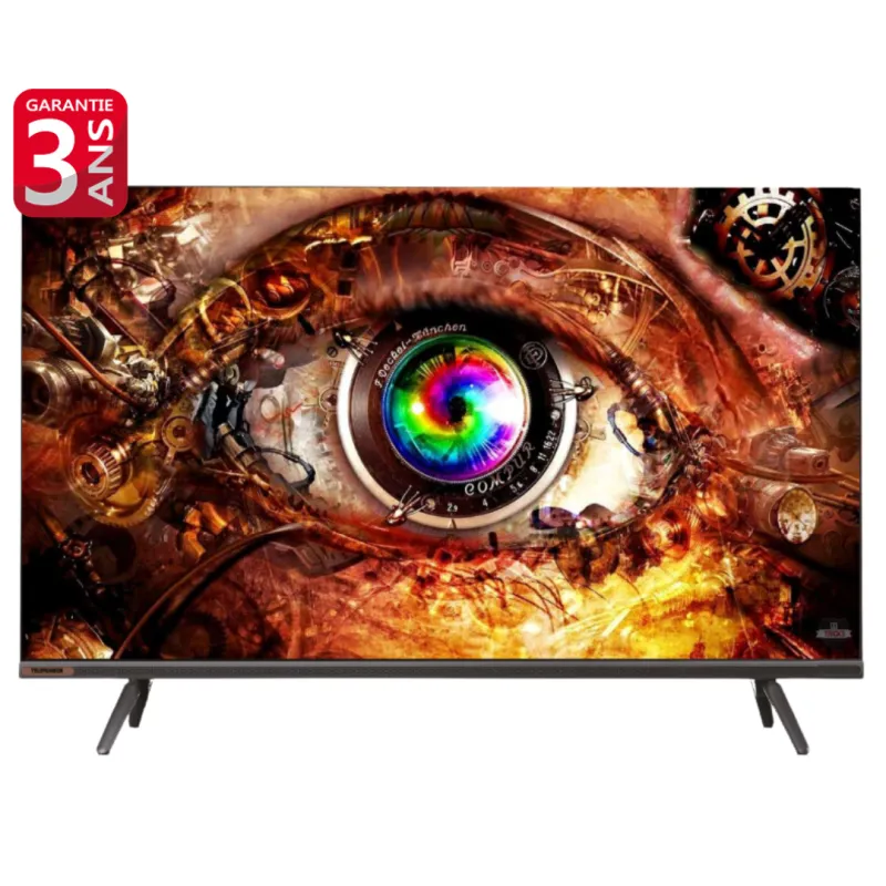 Téléviseur TELEFUNKEN 43" Full HD Google TV AVEC RECEPTEUR INTEGRE (TV43E3E)