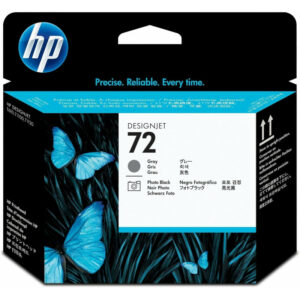 Têtes d'impression DesignJet HP 72 grise et noir photo
