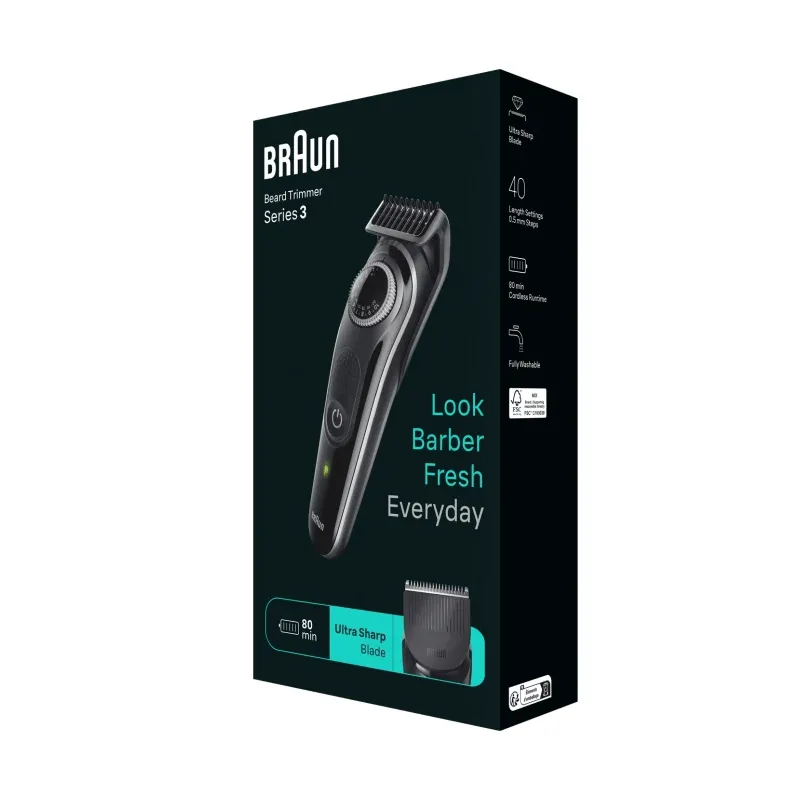Tondeuse à Barbe 3 en 1 rechargeable  BT3440 / BRAUN
