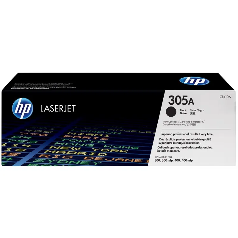 TONER ORIGINAL HP 305A - CE410A / NOIR