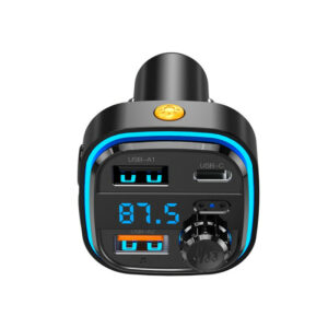 Transmetteur FM XO BCC08 Bluetooth MP3 Chargeur voiture 3,1A noir
