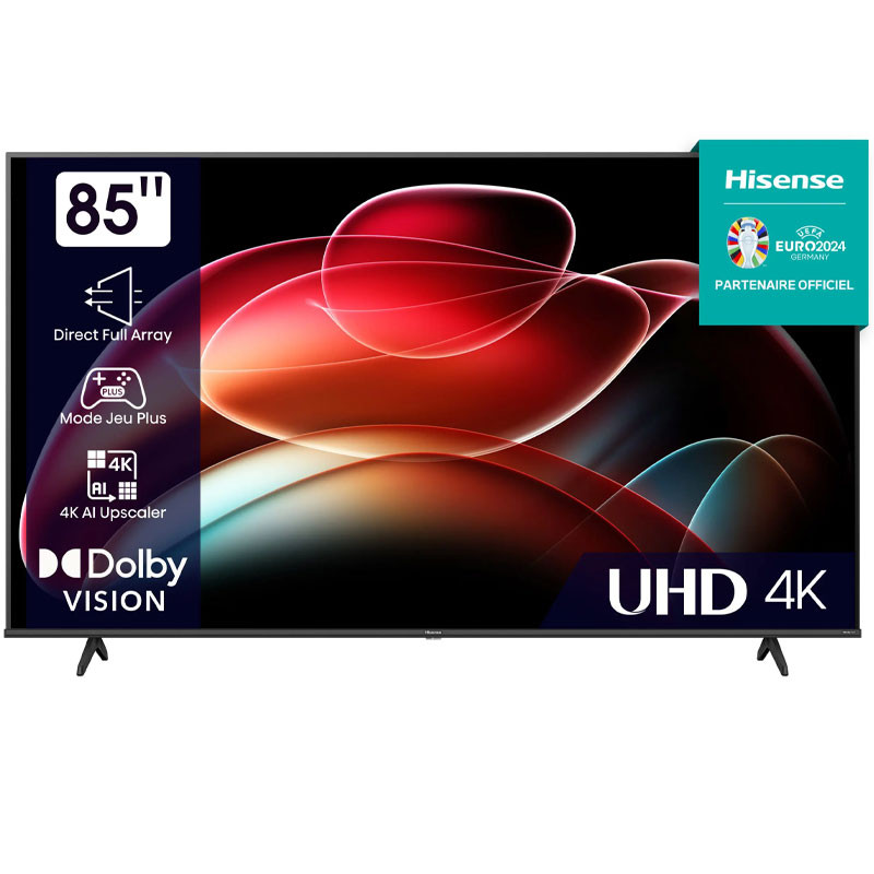 TV HISENSE 85" UHD 4K SMART TV / 85A6K