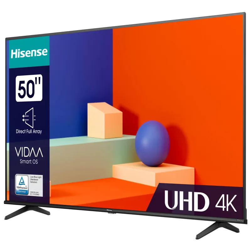 TV Hisense A6K VIDAA U6 50" SMART 4K ULTRA HD