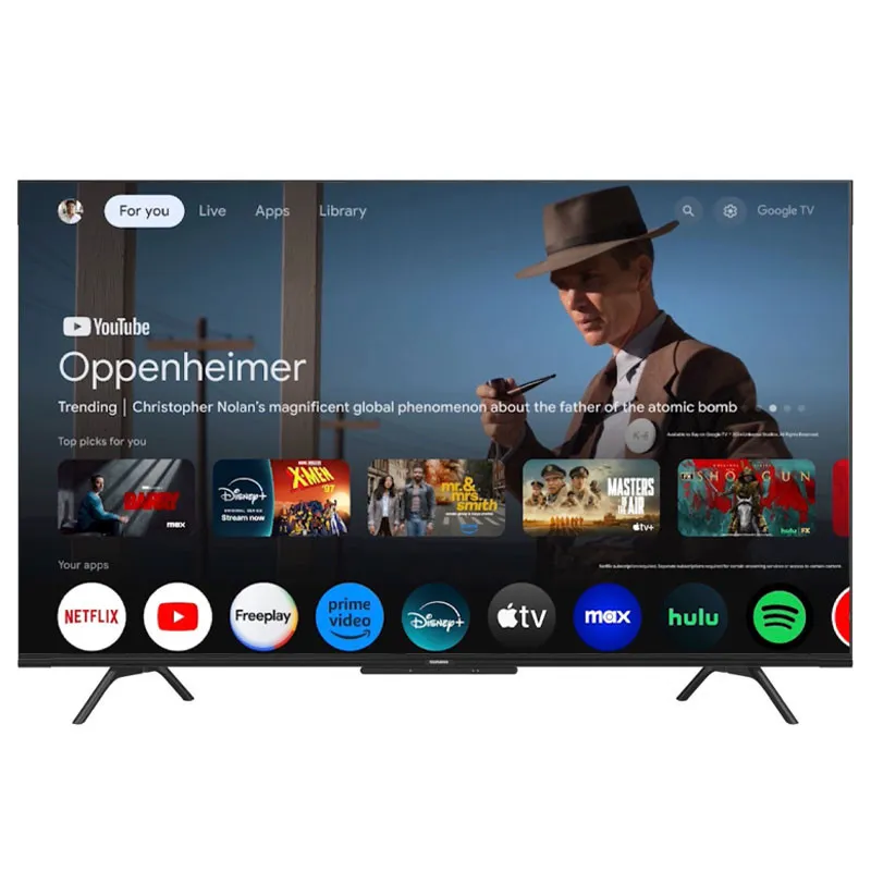 TV TELEFUNKEN 55" QLED 4K SMART GOOGLE TV AVEC RECEPTEUR INTEGRE
