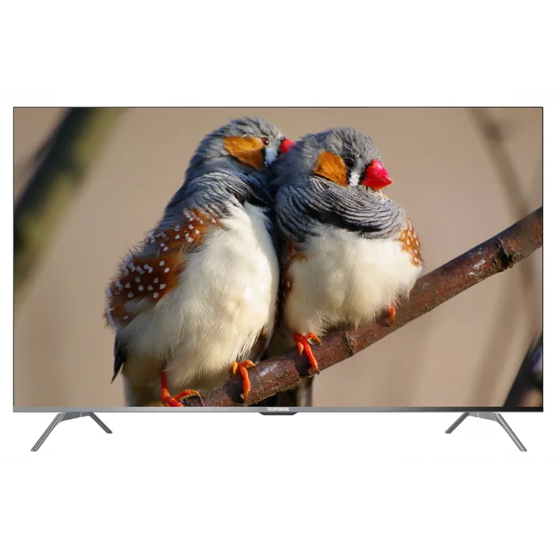 TV Telefunken 55" Smart Android 4K LED / Silver