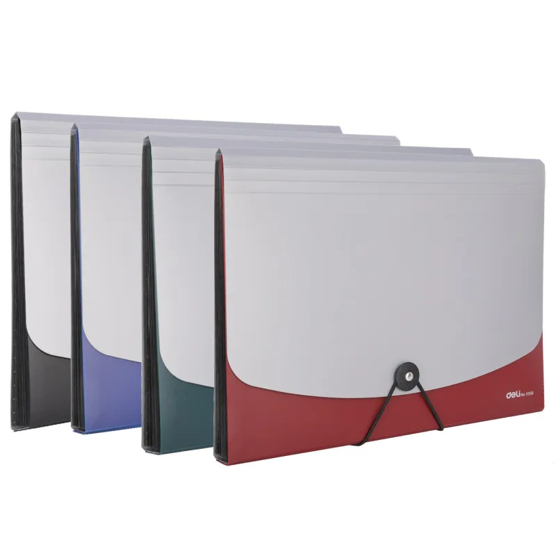 VALISE ORGANISER 13 COMP DELI E5558 / A4 / ASSORTIS