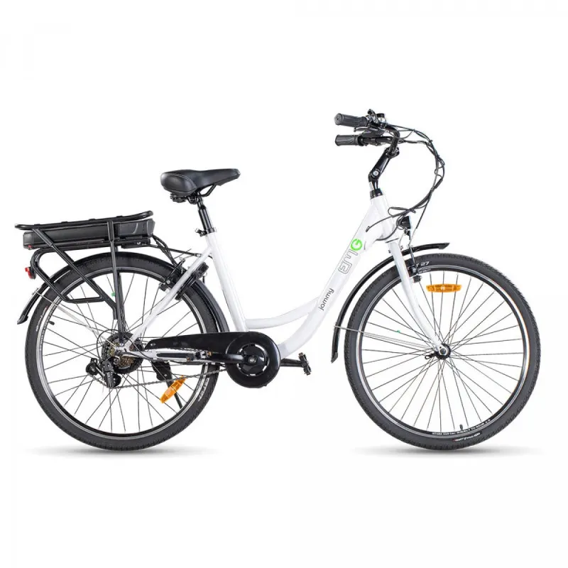 Vélo EMG JAMMY CITYBIKE 26-10AH CY2601 / Blanc