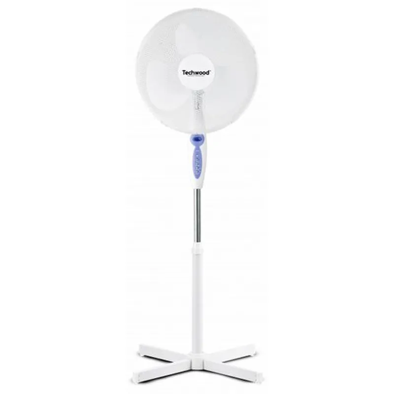 VENTILATEUR SUR PIED TECHWOOD TVE-473T / BLANC