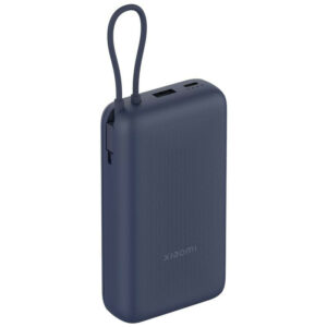 Xiaomi 33W Power Bank 20000mAh (Integrated Cable) BLEU