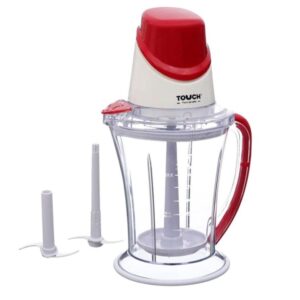 Hachoir a viande TOUCH 1.5L Avec accessoires - Rouge