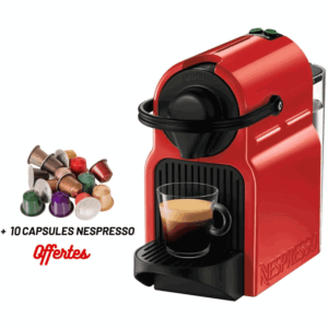 MACHINE À CAFÉ À CAPSULE INISSIA RED NESPRESSO