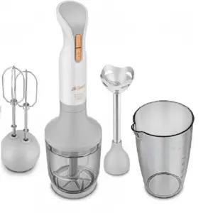 Mixeur Plongeant ARZUM 3en1 1500 Watt - Blanc (AR1014WH)