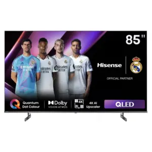 TV HISENSE 85″ Smart Série Q6N Qled 4K UHD - Noir