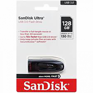 Clé USB SANDISK 128 Go Ultra Dual USB 3.0