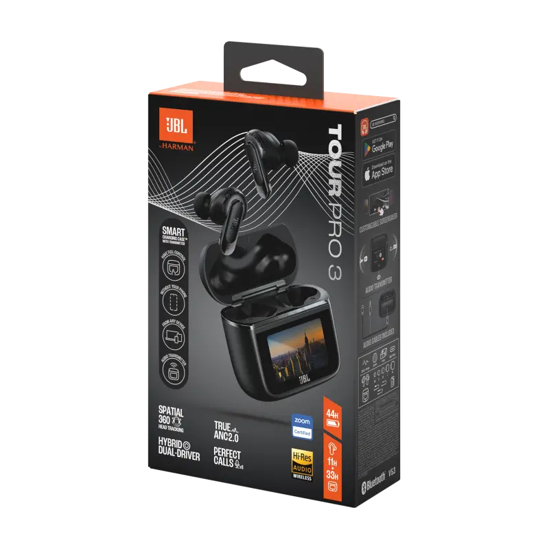 ECOUTEUR Sans Fil JBL Tour Pro 3 Noir