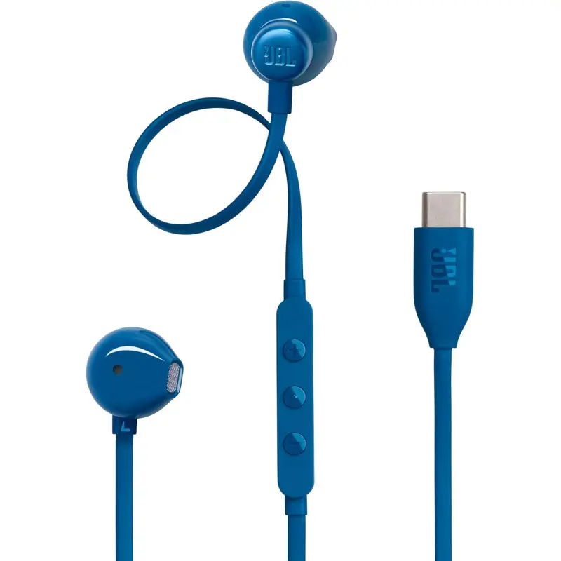 ECOUTEUR FILAIRE JBL Tune 305C USB / Bleu