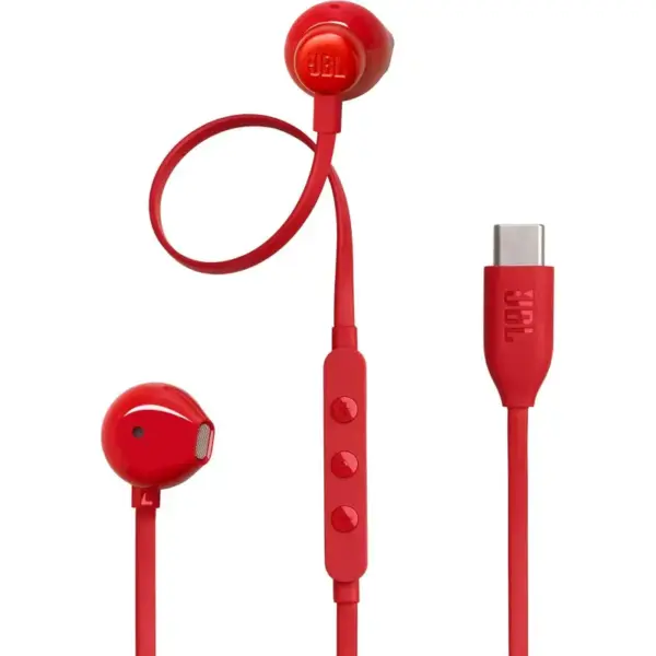 ECOUTEUR FILAIRE JBL Tune 305C USB / Rouge