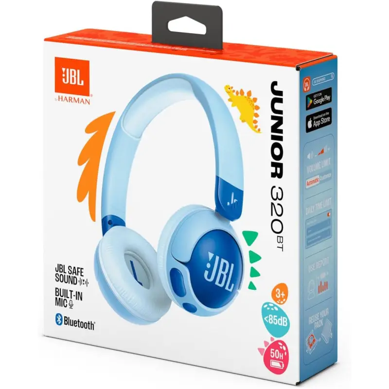 Micro Casque Sans Fil JBL Junior JR320BT Pour Enfants / Bleu