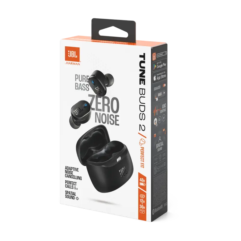 ECOUTEUR JBL Tune Buds 2 Noir