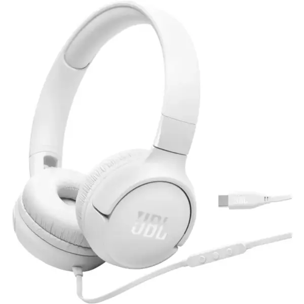 CASQUE JBL TUNE 520C USB-C / Blanc