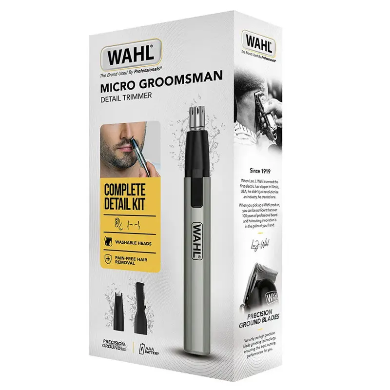 TONDEUSE WAHL MICRO GROOMSMAN / Noir / 05640-616