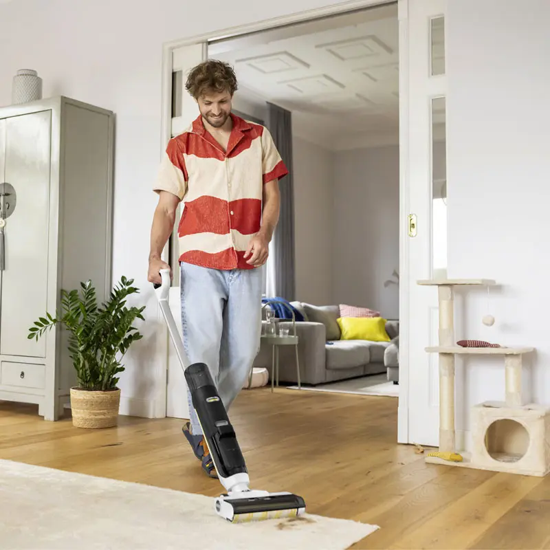 Aspirateur laveur FCV 3 KARCHER 800ml / Blanc