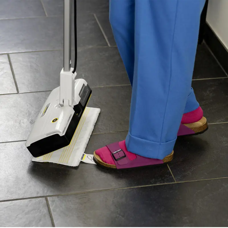 Nettoyeur à Vapeur KÄRCHER KST1 Upright 1300W – Blanc