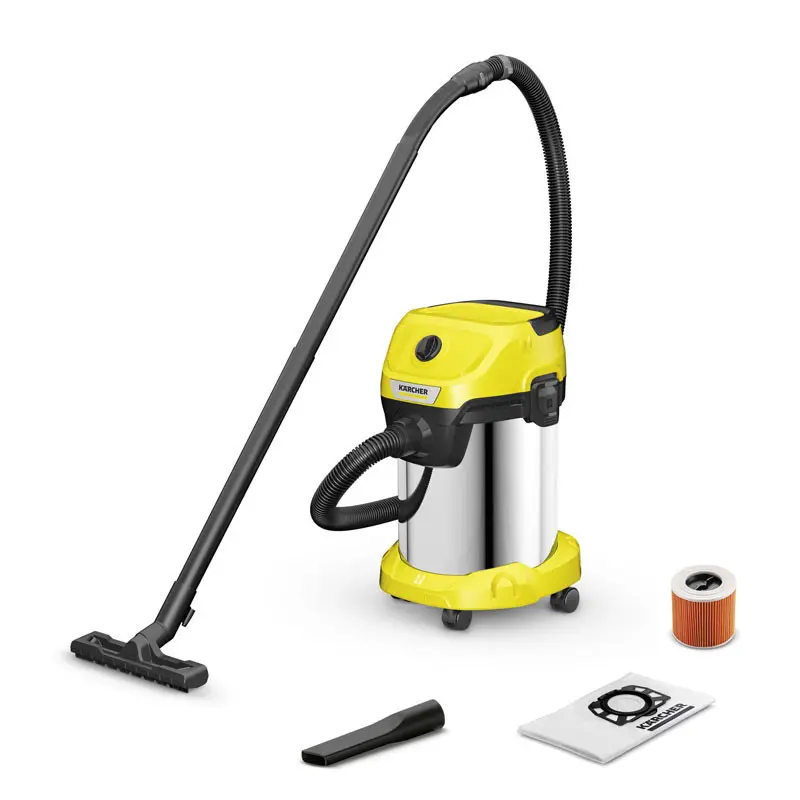 ASPIRATEUR EAU ET POUSSIÈRE KÄRCHER WD3 S-V / 1000W / Noir et Jaune