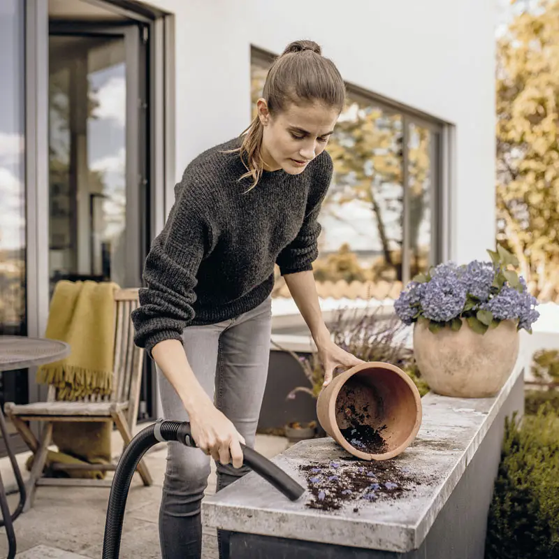 ASPIRATEUR EAU ET POUSSIÈRE KÄRCHER WD3 S-V / 1000W / Noir et Jaune