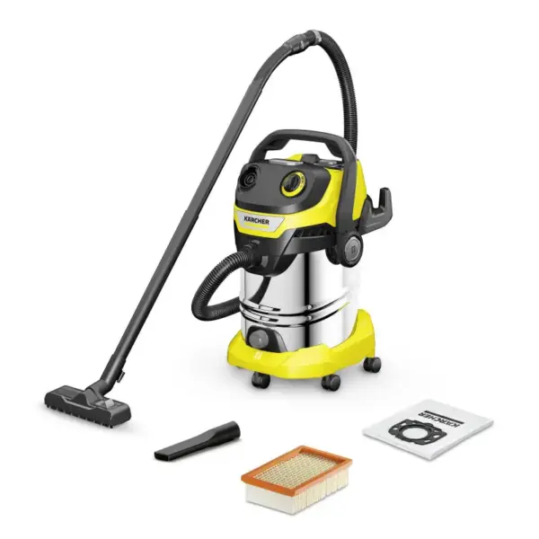 ASPIRATEUR MULTIFONCTION KÄRCHER WD5 S-V / 1100 Watts / Noir & Jaune