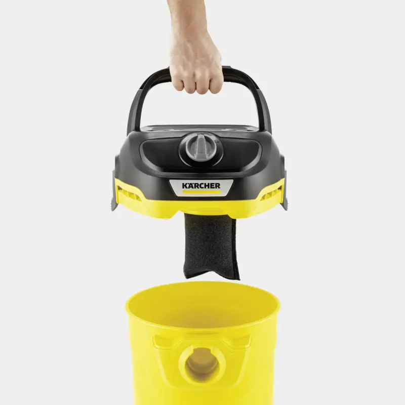 ASPIRATEUR EAU & POUSSIÈRE KÄRCHER KWD1 / NOIR & JAUNE