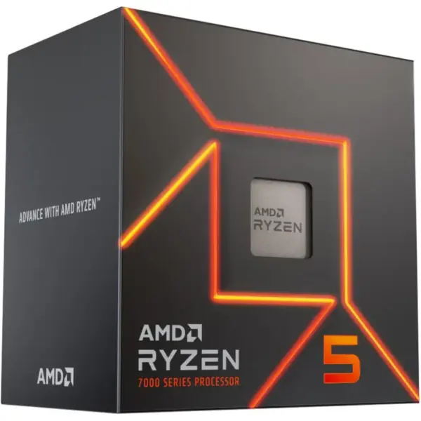 Processeur AMD Ryzen 5 7600 AM5 MPK ( + VENTI)
