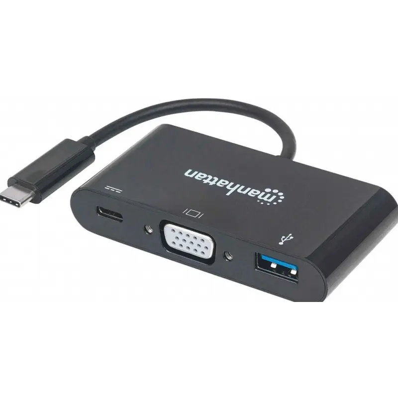 Convertisseur Usb-Type-c To VGA /Noir