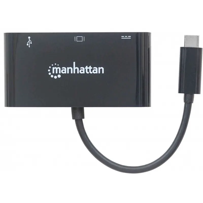 Convertisseur Usb-Type-c To VGA /Noir