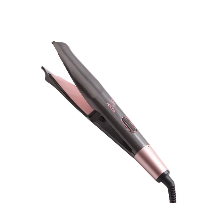 Lisseur et Fer à Friser 2en1 JOCCA 1549 / Gris & Rose