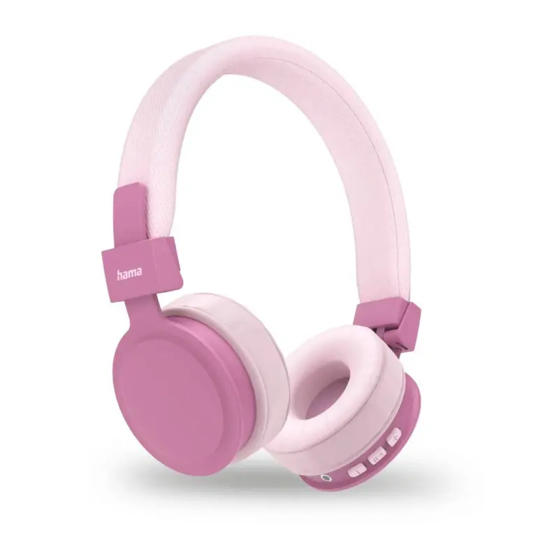 Casque Bluetooth Hama Freedom Lit II supra-aural pliable avec micro / Rose