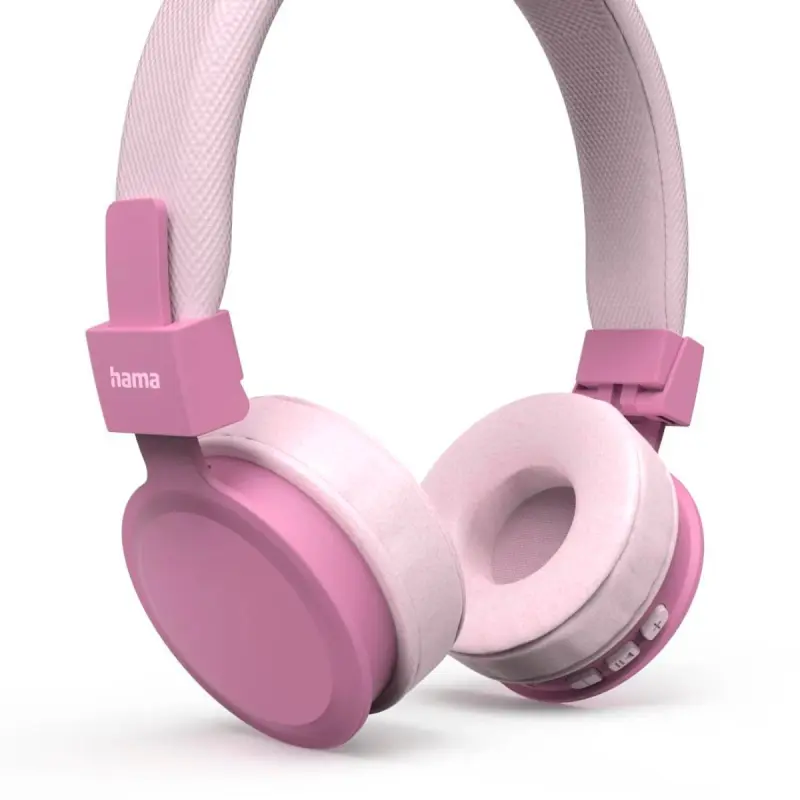 Casque Bluetooth Hama Freedom Lit II supra-aural pliable avec micro / Rose