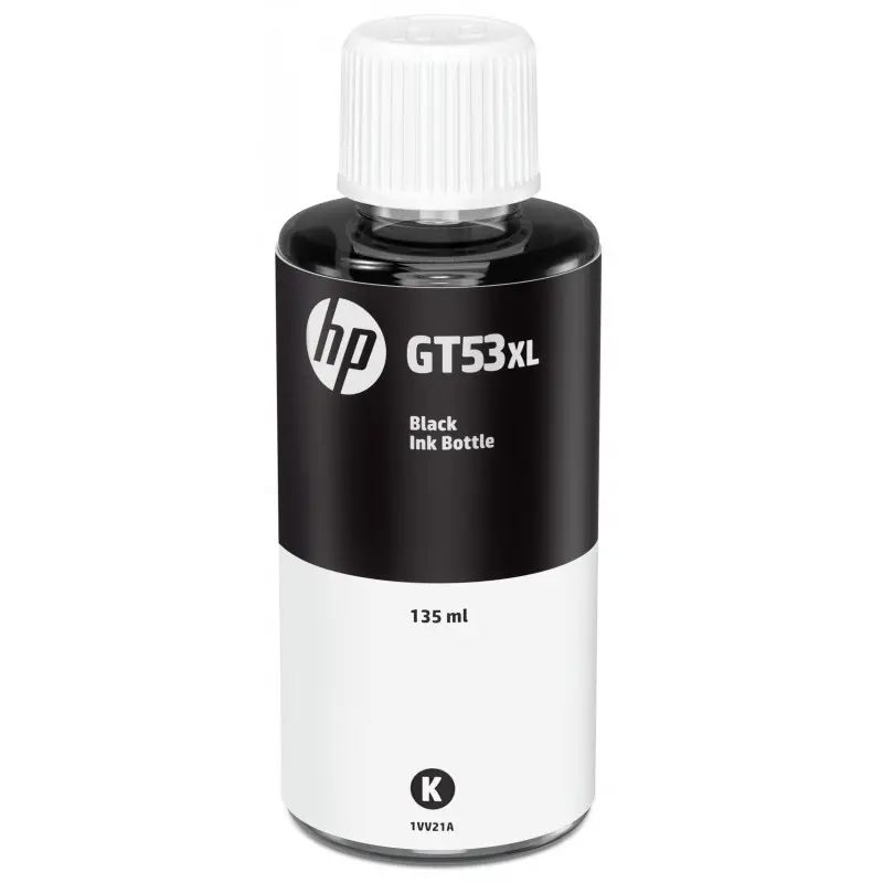Bouteille d&rsquo;encre Original Authentique HP GT53XL / 135 ml / Noir