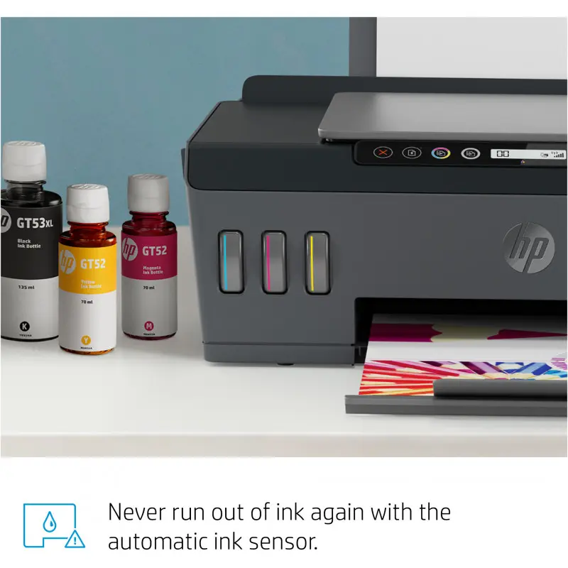 Bouteille d&rsquo;encre Original Authentique HP GT53XL / 135 ml / Noir