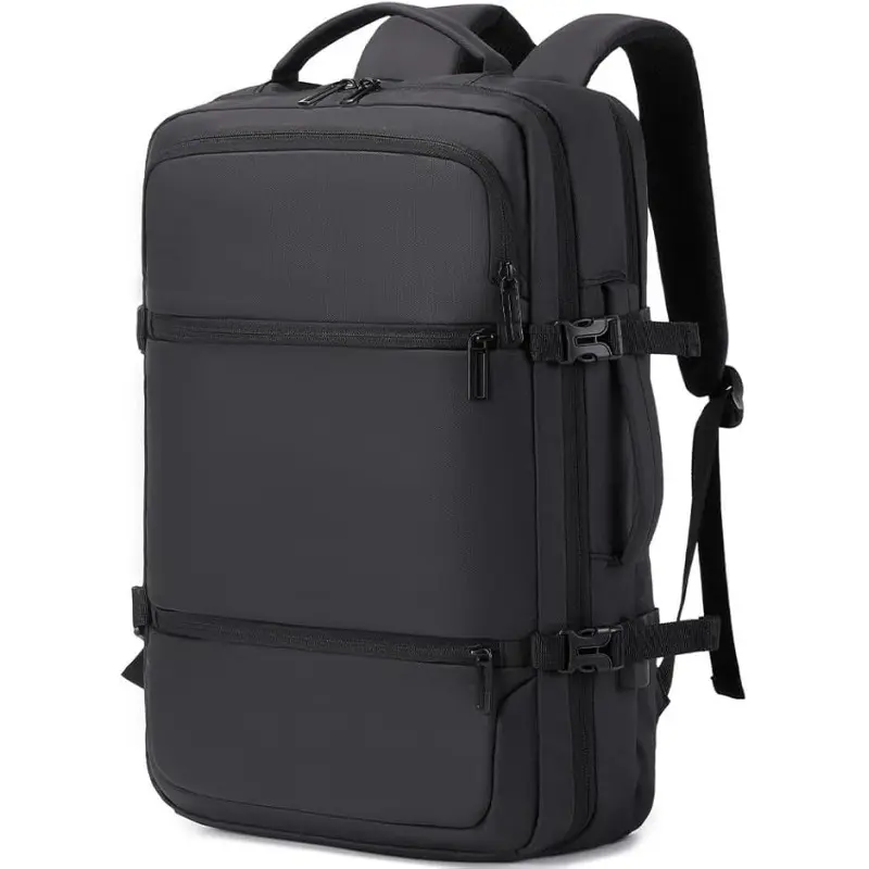 SAC A DOS POUR PC PORTABLE 15.6&Prime; AVEC étanche + PORT USB + ANTICHOC NOIR