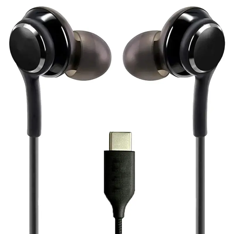 Écouteurs filaires USB-C intra-auriculaires / black