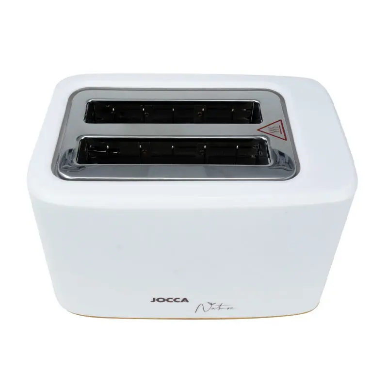 Grille Pain JOCCA Nature Bambou 700W / Blanc