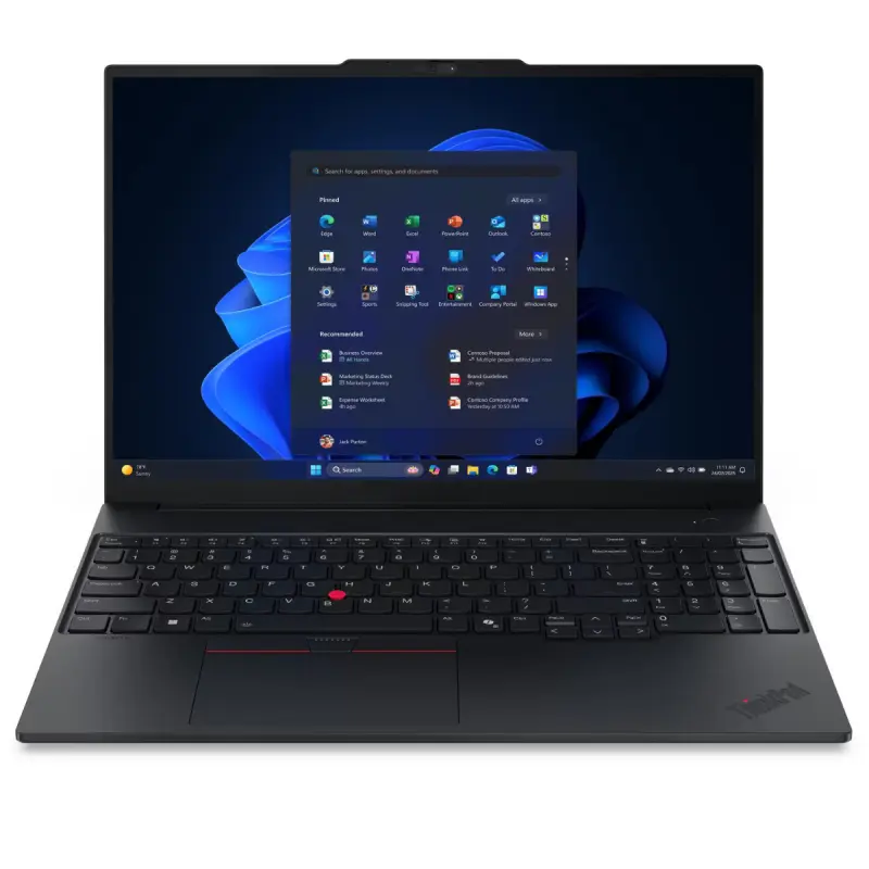 Pc Portable Lenovo ThinkPad E16 Gen 3 / Ultra 5 225U / 8 Go DDR5 / 512 Go SSD / Noir Avec Sacoche Lenovo