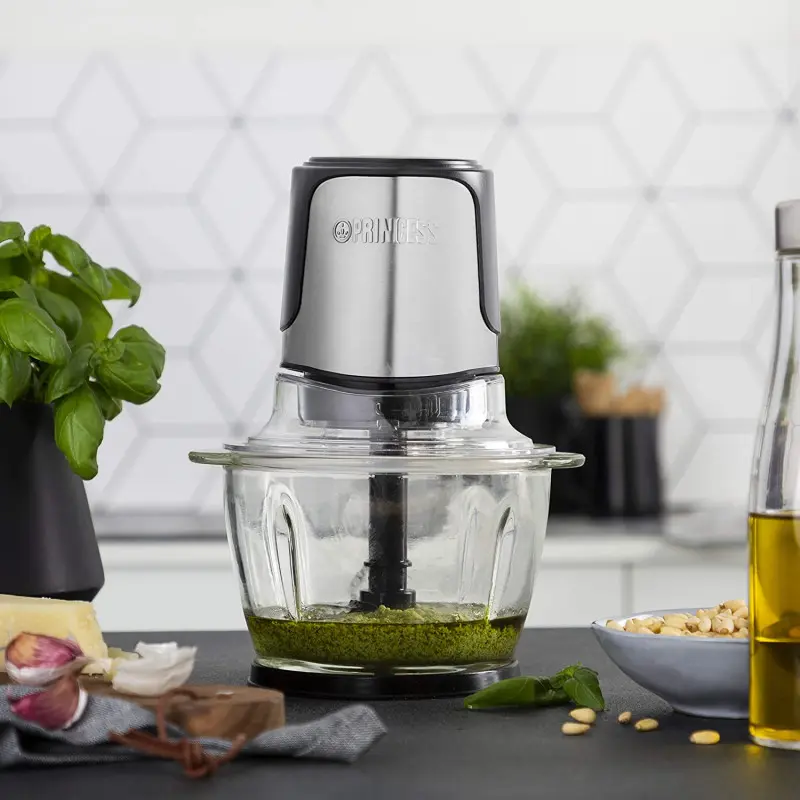 Mini Hachoir Princess 221051 / 300W / Inox