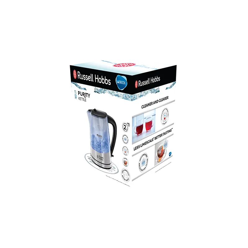 Bouilloire Russel Hobbs 22850-70 / 2200W / Noir et Inox